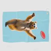 Bärenscheibe Golfer Handtuch (Horizontal)