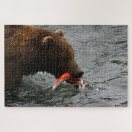 Bärenschlossenheit, Brooks Falls Alaska Puzzle