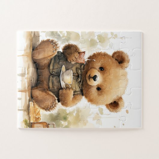 Bärenschlucker; Das perfekte Puzzle für Kinder (Horizontal)