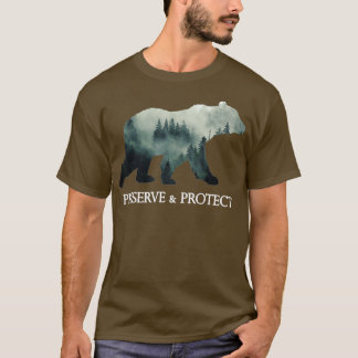 Bärenschutz bewahren Geschenk zum Klimawandel T-Shirt