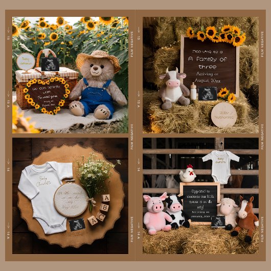 Bärenschwangerschaft der Sonnenblumen: Einladung