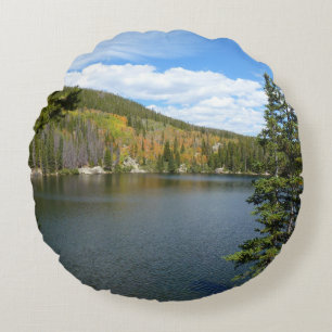 Bärensee im Rocky Mountain National Park Rundes Kissen