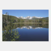 Bärensee im Rocky Mountain Nationalpark Geschenkpapier Set (Vorderseite 2)