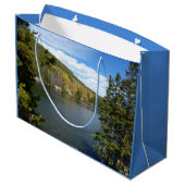 Bärensee im Rocky Mountain Nationalpark Große Geschenktüte (Rückseite Schrägansicht)