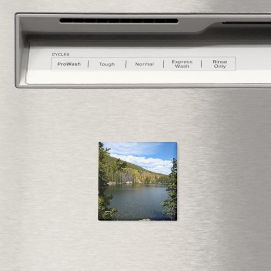 Bärensee im Rocky Mountain Nationalpark Magnet (In Situ (Geschirrspüler))