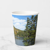 Bärensee im Rocky Mountain Nationalpark Pappbecher (Rückseite)