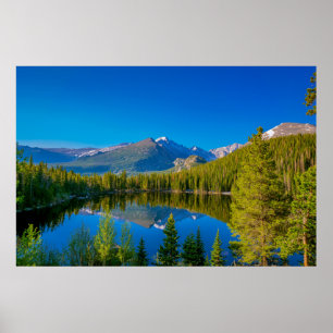 Bärensee im Rocky Mountain Nationalpark Poster