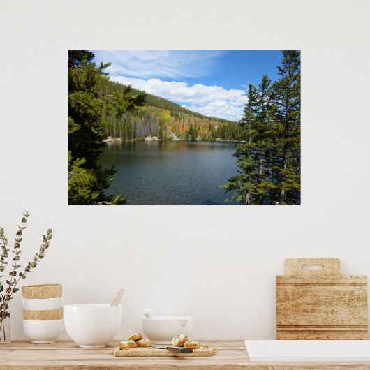 Bärensee im Rocky Mountain Nationalpark Poster (Küche)