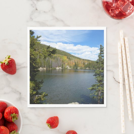 Bärensee im Rocky Mountain Nationalpark Serviette (Beispiel)