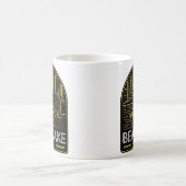 Bärensee Michigan Vintag Neon Kaffeetasse (Mittel)