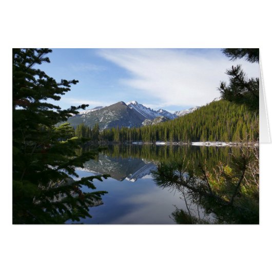 Bärensee-Reflektion III (Vorderseite (Horizontal))