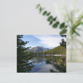 Bärensee-Reflektion III Postkarte (Stehend Vorderseite)