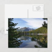 Bärensee-Reflektion III Postkarte (Vorne/Hinten)