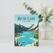Bärensee USA Postkarte (Stehend Vorderseite)