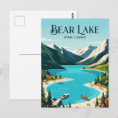 Bärensee USA Postkarte (Vorne/Hinten)