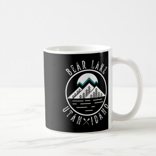 Bärensee Utah Idaho Camping Bootfahren Kaffeetasse (Rechts)