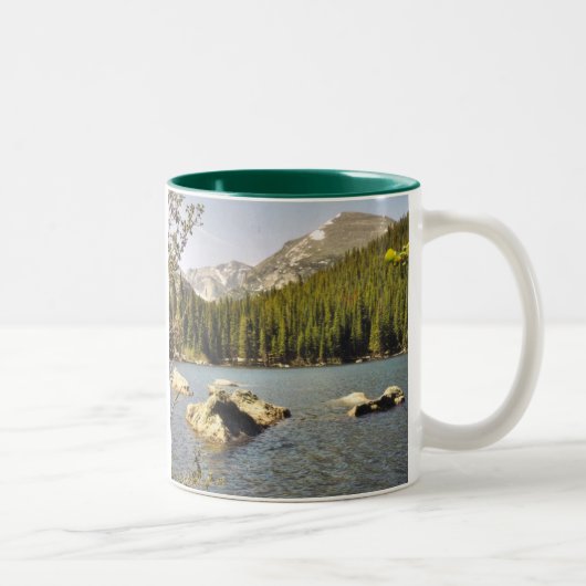 Bärensee Zwei-Tone-Tasse Zweifarbige Tasse (Rechts)