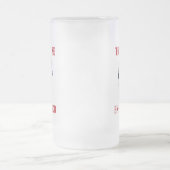 Bärenskull | Motorrad | Vertrau mir, ich bin Fahrr Mattglas Bierglas (Mittel)