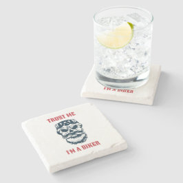 Bärenskull | Motorrad | Vertrau mir, ich bin Fahrr Steinuntersetzer