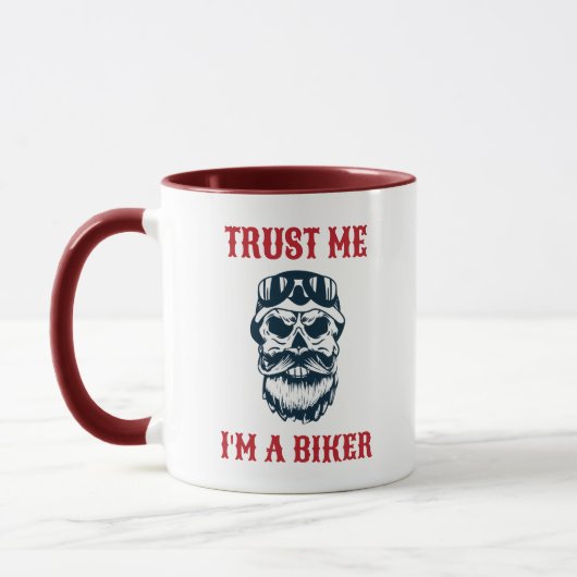Bärenskull | Motorrad | Vertrau mir, ich bin Fahrr Tasse (Links)