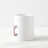 Bärenspielerin Gitarre Funny Wild Animal Gitarrist Kaffeetasse (Mittel)