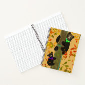 Bärenspiral-Notebook (8.5 x 11 in. Uni ausgekleide Notizblock (Innenseite)