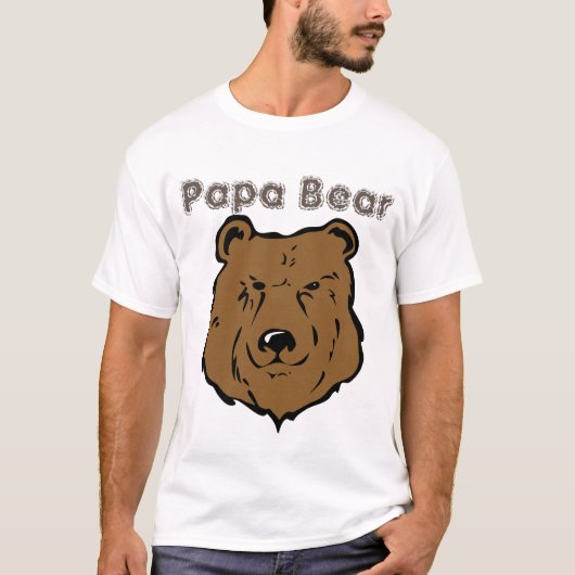Bärenstolz Big Bly Bear Papa Bear T-Shirt (Vorderseite)