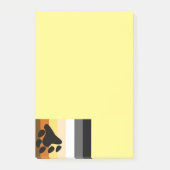 Bärenstolz - Nachhinweise Post-it Klebezettel (Vorderseite)