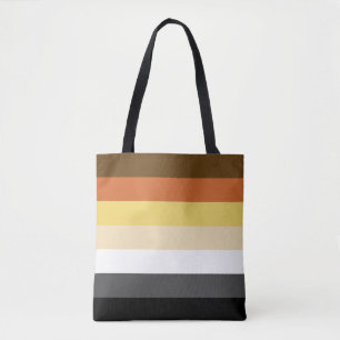 Bärenstolz, neutrale Streifen, LGBTQ-Stolz Tasche