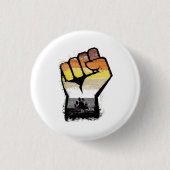 Bärenstolz-Pfotenfaust Button (Vorderseite)