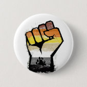 Bärenstolz-Pfotenfaust Button (Vorderseite)