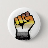 Bärenstolzfaust Button (Vorderseite)
