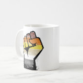 Bärenstolzfaust Kaffeetasse (Vorderseite Links)