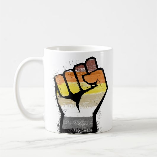 Bärenstolzfaust Kaffeetasse (Links)