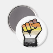 Bärenstolzfaust Magnet (Vorderseite/Rückseite)