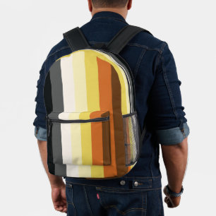Bärenstolzstreifen Bedruckter Rucksack