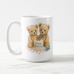 Bärensüße um 30: Tasse zum Geburtstag