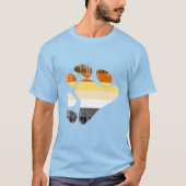 Bärensymbol erschüttert T-Shirt (Vorderseite)