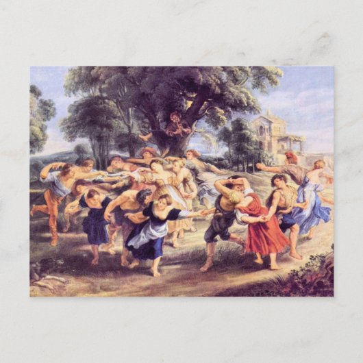 Barentanz von Paul Rubens Postkarte (Vorderseite)