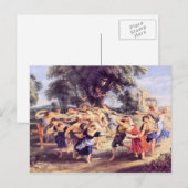 Barentanz von Paul Rubens Postkarte (Vorne/Hinten)