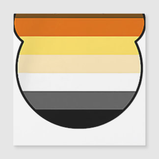 Bärentasche - Gay Bear Magnetkarte