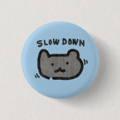 Bärentaste Button (Vorderseite)