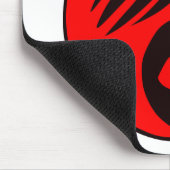 Bärentatze Yin Yang Mousepad (Ecke)
