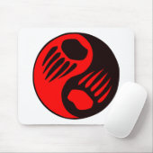Bärentatze Yin Yang Mousepad (Mit Mouse)