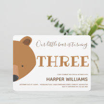 Bärentierkinder 3. Geburtstag