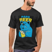 Bärentrinker-Vater T-Shirt (Vorderseite)