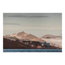 Barentsburg Svalbard Poster
