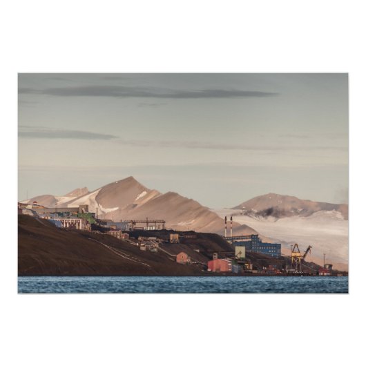 Barentsburg Svalbard Poster (Vorderseite)
