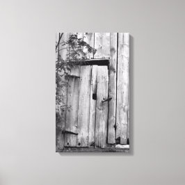 Barenttür mit Baumkanvas Print Leinwanddruck