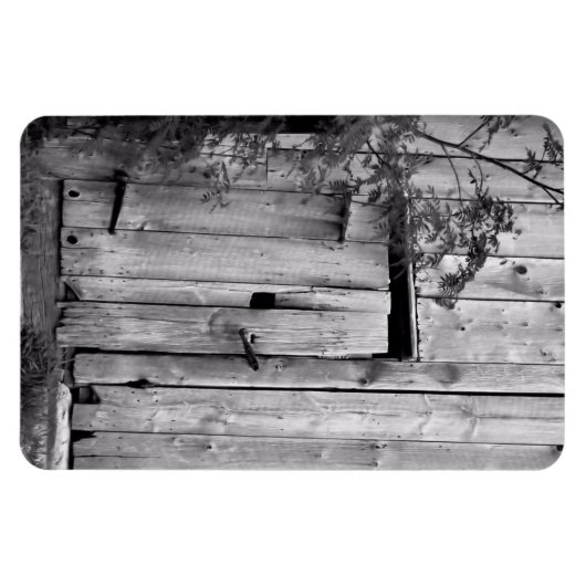 Barenttür mit Baummagnet Magnet (Horizontal)